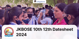 JKBOSE 10th, 12th Datesheet 2024 Out @jkbose.nic.in; Check Schedule Here